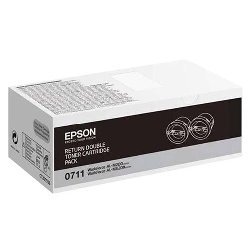 Epson S050711 Black High Capacity Return Toner Cartridges C13S050711 2500+ Pages Epson S050711 Black High Capacity Return Toner Cartridges C13S050711 2500+ Pages