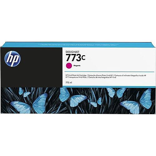 HP 773C (775ml) Magenta Ink Cartridge for Designjet Z6600/Z6800 Printer C1Q39A HP 773C (775ml) Magenta Ink Cartridge for Designjet Z6600/Z6800 Printer C1Q39A