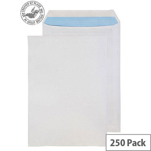 Purely Everyday White Self Seal 90gsm Pocket C4 324x229mm (Pack 250)