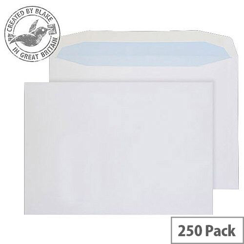 Purely Everyday Mailer Gummed White 100gsm C4 229x324mm (Pack of 250)