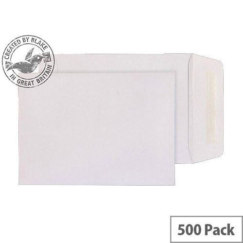 Purely Everyday White 90gsm Gummed Pocket C5 229x162mm (Pack of 500)