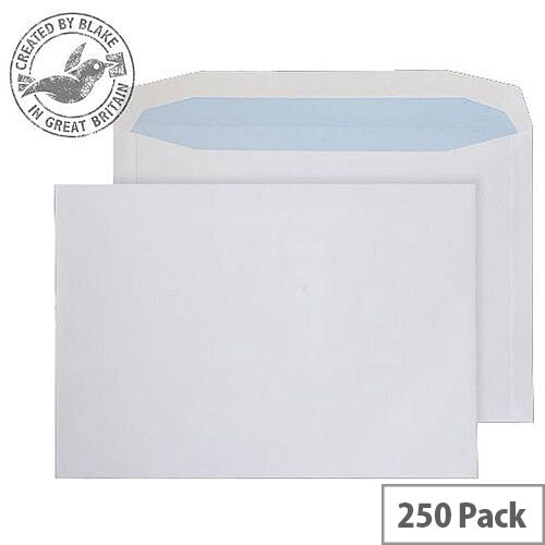 Purely Everyday Mailer Gummed White 120gsm C4 229x324mm (Pack 250) Purely Everyday Mailer Gummed White 120gsm C4 229x324mm (Pack 250)