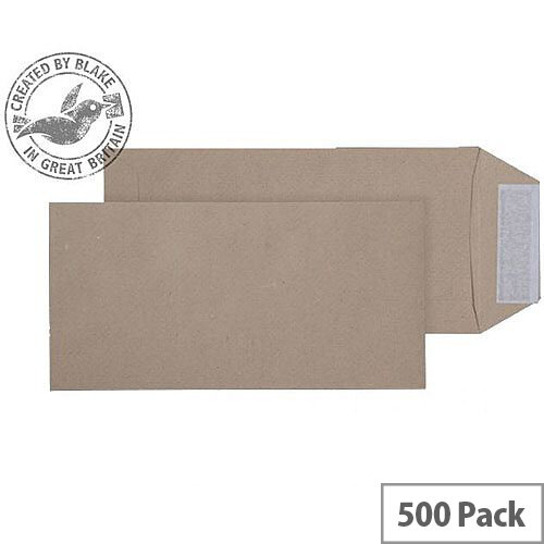 Purely Everyday Manilla DL Pocket Peel and Seal Envelopes 115gsm Pack of 500 Purely Everyday Manilla DL Pocket Peel and Seal Envelopes 115gsm Pack of 500