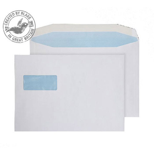 Purely Everyday Mailer Gum Landscape Window White 100gsm C4 229x324 (Pack of 250) Purely Everyday Mailer Gum Landscape Window White 100gsm C4 229x324 (Pack of 250)