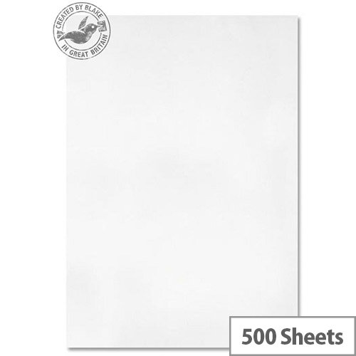 Blake Premium Pure Paper P& Super White Wove A4 297x210 120gsm (Pack of 500) Blake Premium Pure Paper P& Super White Wove A4 297x210 120gsm (Pack of 500)