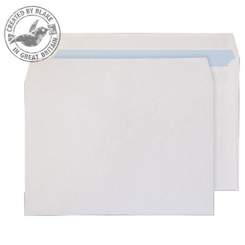 Purely Everyday Wallet Self Seal White 100gsm C5 162x229mm (Pack of 500) Purely Everyday Wallet Self Seal White 100gsm C5 162x229mm (Pack of 500)