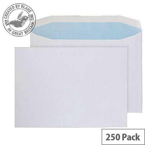 Purely Everyday Mailer Gummed Low Window White 100gsm C4+ 240x330 (Pack of 250) Purely Everyday Mailer Gummed Low Window White 100gsm C4+ 240x330 (Pack of 250)