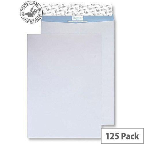 Blake Premium Secure Pocket P& White C5 229x162mm 125gsm Tear Resistant (Pack of 125) Blake Premium Secure Pocket P& White C5 229x162mm 125gsm Tear Resistant (Pack of 125)