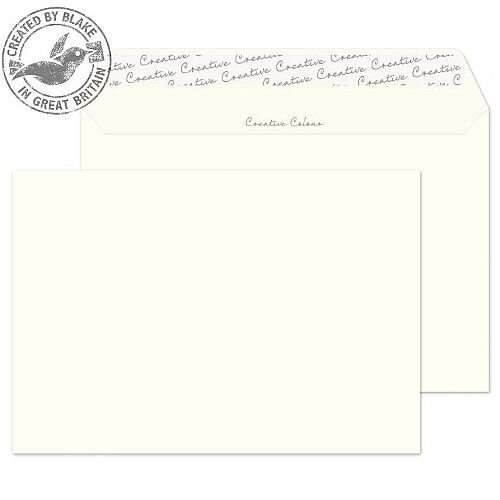 Creative Colour Wallet P&S Milk White 120gsm C5 162x229mm (Pack of 500)