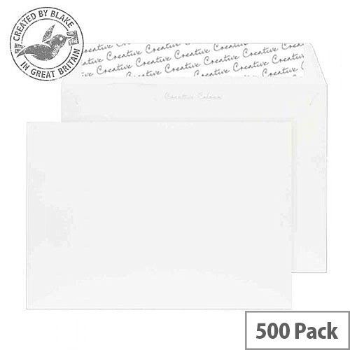 Creative Colour Wallet P&S Chalk White 120gsm C5 162x229mm (Pack of 500)