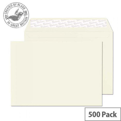 Blake Premium Business Oyster Wove C5 Envelopes (Pack of 500) Blake Premium Business Oyster Wove C5 Envelopes (Pack of 500)