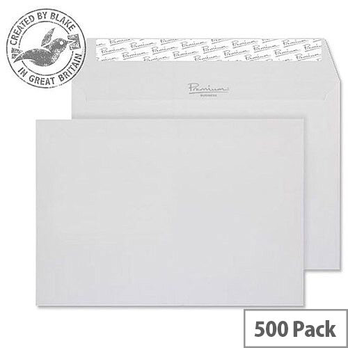 Blake Premium Business Wallet P&S Diamond White Laid C5 120gsm (Pack of 500)