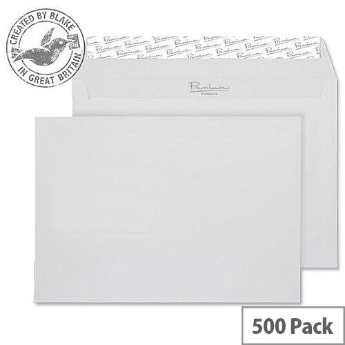 Blake Premium Business Wallet P& Diamond White Smooth C5 120gsm (Pack of 500) Blake Premium Business Wallet P& Diamond White Smooth C5 120gsm (Pack of 500)