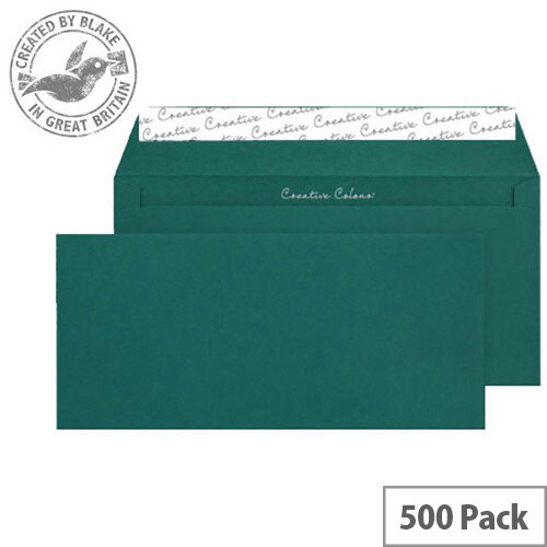 Creative Colour British Racing Green Wallet DL+ Envelopes (Pack of 500) Creative Colour British Racing Green Wallet DL+ Envelopes (Pack of 500)