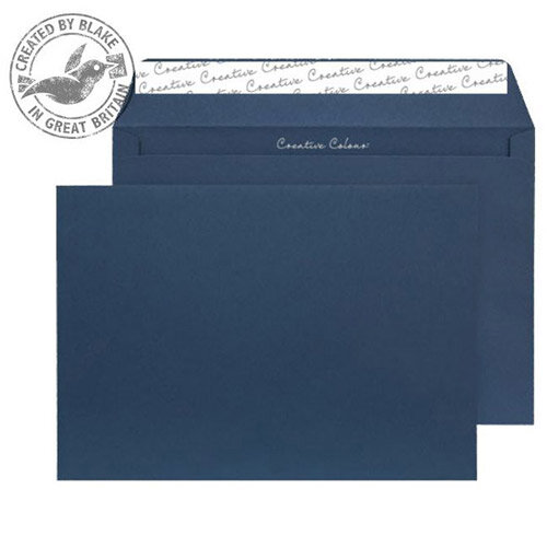 Creative Colour Oxford Blue Wallet C4 Envelopes (Pack 250) Creative Colour Oxford Blue Wallet C4 Envelopes (Pack 250)