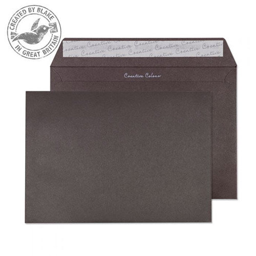 Creative Colour Brown Bitter Chocolate Wallet C5 Envelopes (Pack of 500)