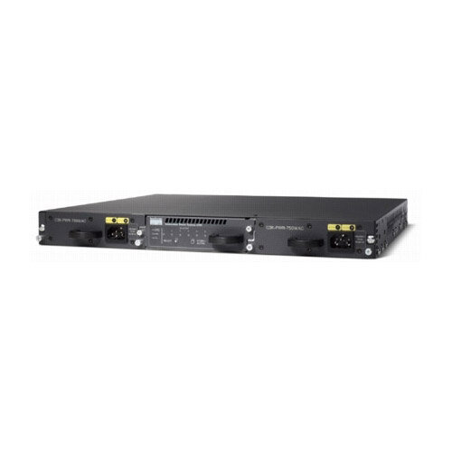 Cisco - Power supply - hot-plug (plug-in module) - AC 100-240 V - 750 Watt - for Catalyst 2960, 2960S, 3560E, 3560V2, 3750E Cisco - Power supply - hot-plug (plug-in module) - AC 100-240 V - 750 Watt - for Catalyst 2960, 2960S, 3560E, 3560V2, 3750E