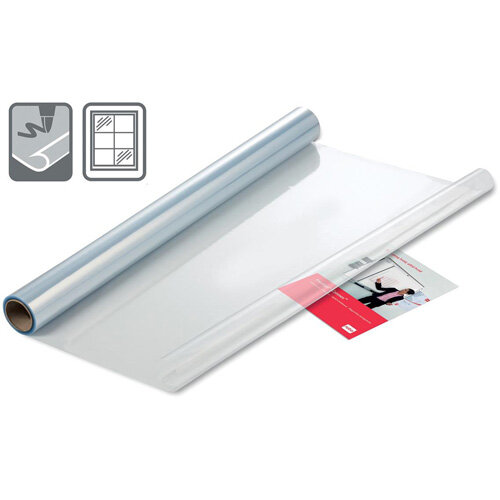 Nobo 600x800mm Instant Whiteboard Dry Erase Sheets with 25 Sheets Per Roll Clear