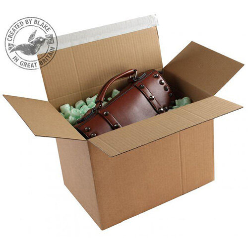 Blakes Packing Cardboard Boxes Peel &Seal 345x256x130mm Kraft (Pack of 20) Blakes Packing Cardboard Boxes Peel &Seal 345x256x130mm Kraft (Pack of 20)