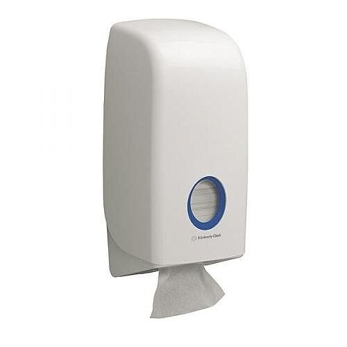 Kimberly-Clark Aquarius Bulk Pack Toilet Tissue Dispenser White 6975