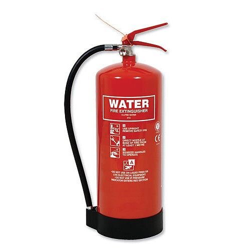 IVG Fire Chief Water Fire Extinguisher 9 Litres for Class A Guardian IVG Fire Chief Water Fire Extinguisher 9 Litres for Class A Guardian