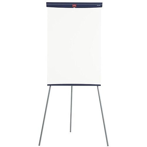 Nobo Basic Tripod Easel Height-adjustable Melamine Surface Non-magnetic W904xH582mm White Ref 1905241 Nobo Basic Tripod Easel Height-adjustable Melamine Surface Non-magnetic W904xH582mm White Ref 1905241