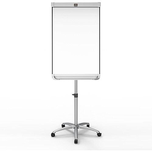 Nobo Prestige Enamel Mobile Easel Magnetic Height-adjustable Dotted W1000xH700mm White Ref 1905245 Nobo Prestige Enamel Mobile Easel Magnetic Height-adjustable Dotted W1000xH700mm White Ref 1905245