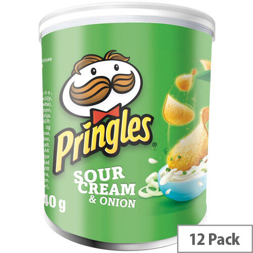 Pringles Popngo Sour Cream and Onion Unique Shape Well-seasoned Non ...