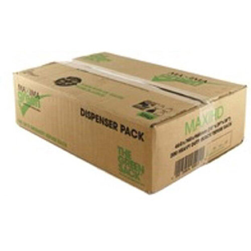 The Green Sack Refuse Sacks Heavy Duty 15kg Capacity Black Pack of 200 The Green Sack Refuse Sacks Heavy Duty 15kg Capacity Black Pack of 200