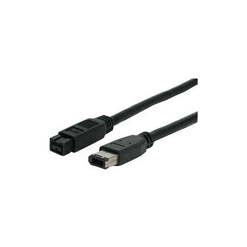 StarTech IEEE 1394 Firewire cable 6 pin FireWire M 9 pin FireWire 800 M 1.8 m  IEEE 1394b  1 x Male FireWire 1 x Male FireWire Black 1394_96_6