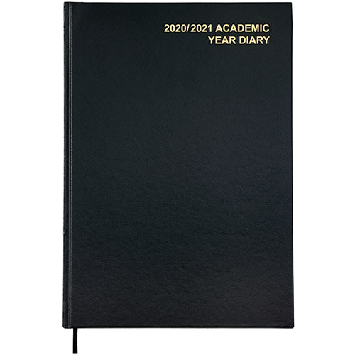 5 Star Office 2020/21 Academic Diary August-August Day-to-Page A4 Black 5 Star Office 2020/21 Academic Diary August-August Day-to-Page A4 Black