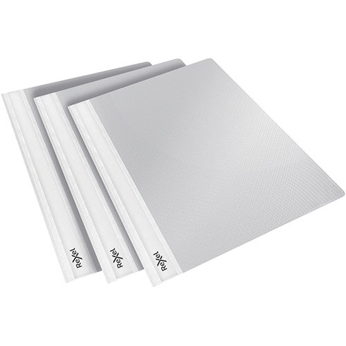 Rexel Choices Report Folder Clear Front Capacity 160 Sheets A4 White Ref 2115645 Pack of 25 Rexel Choices Report Folder Clear Front Capacity 160 Sheets A4 White Ref 2115645 Pack of 25