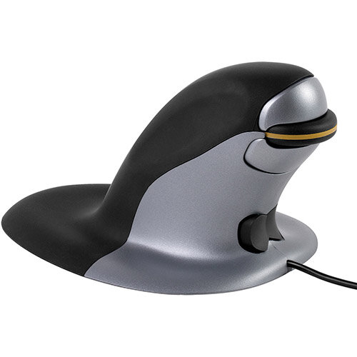 Fellowes Penguin Easy Glide Wired Mouse Medium Ref 9894601 Fellowes Penguin Easy Glide Wired Mouse Medium Ref 9894601