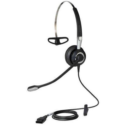 Jabra BIZ 2400 II Mono 3 in 1 Corded Headset with Noise Cancelling Microphone Jabra BIZ 2400 II Mono 3 in 1 Corded Headset with Noise Cancelling Microphone