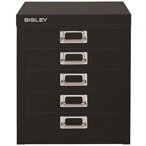 Bisley SoHo Multidrawers 5-Drawer 51mm Drawer Height Black Bisley SoHo Multidrawers 5-Drawer 51mm Drawer Height Black