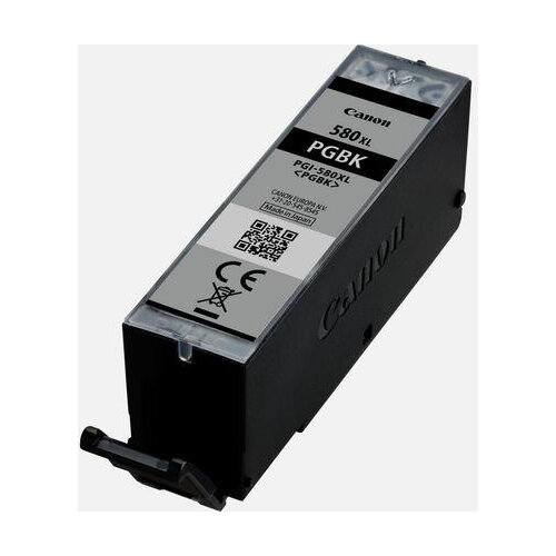 Canon PGI-580XL 18.5ml High Yield 400 pages Black Ink Cartridge Ref 2024C001 Canon PGI-580XL 18.5ml High Yield 400 pages Black Ink Cartridge Ref 2024C001
