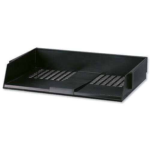 Avery Wide Entry Filing Tray W367xD254xH63mm Black Ref W44BLK