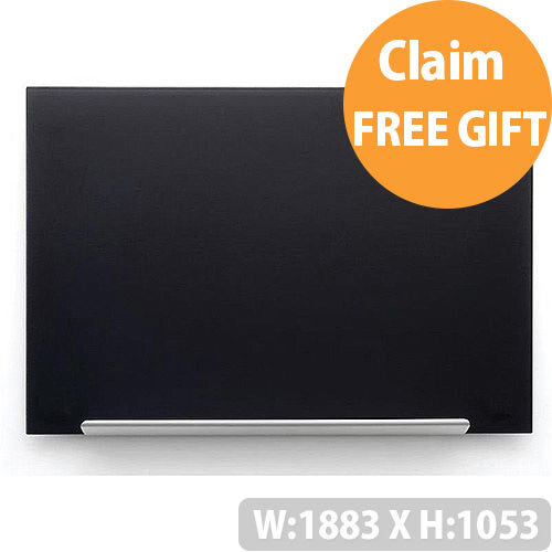 Nobo Diamond Glass Board Magnetic Scratch Resistant Fixings Included W1883xH1053mm Black Ref 1905182 Nobo Diamond Glass Board Magnetic Scratch Resistant Fixings Included W1883xH1053mm Black Ref 1905182