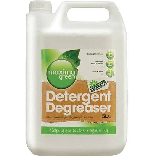Maxima Green Degreaser Biodegradable Detergent 5L Pack 1 Hunt Office UK