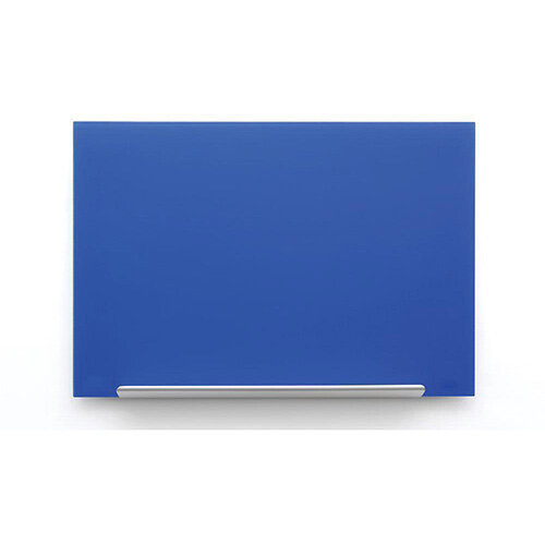 Nobo Diamond Glass Board Magnetic Scratch Resistant Fixings Included W993xH559mm Blue Ref 1905188 Nobo Diamond Glass Board Magnetic Scratch Resistant Fixings Included W993xH559mm Blue Ref 1905188