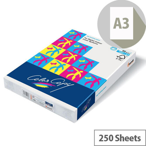 Color Copy Paper White Min 50% A3 FSC4 420x297mm 160Gm2 Pack 250