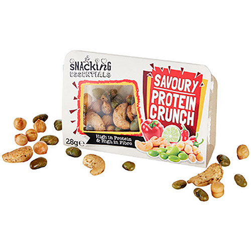 Snacking Essentials Savoury Protein Crunch Snack Pot 28g Ref 512528 (Pack 9) Snacking Essentials Savoury Protein Crunch Snack Pot 28g Ref 512528 (Pack 9)