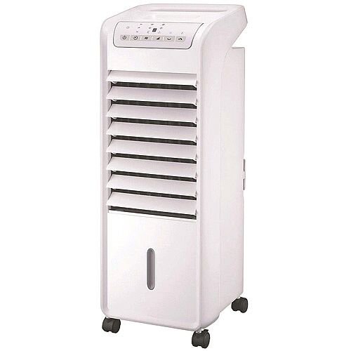 Air Cooler 55W Oscillation Function Timer Remote Control White Air Cooler 55W Oscillation Function Timer Remote Control White