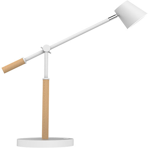 Unilux Vicky Led Desk Lamp 9w White Beech Ref 400120186 Hunt Office Uk Unilux Vicky Led Desk Lamp White 400120186, Led Desk Lights Uk