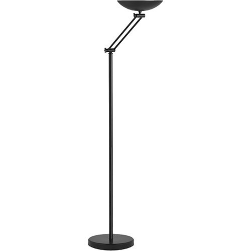 Unilux Dely Articulated LED Floor Lamp 30W 1.8m Black Ref 400095666