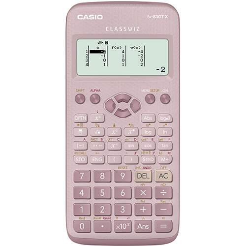 Casio FX-83GTX Scientific Calculator Exam Ready Pink Ref FX-83GTX-DP Casio FX-83GTX Scientific Calculator Exam Ready Pink Ref FX-83GTX-DP
