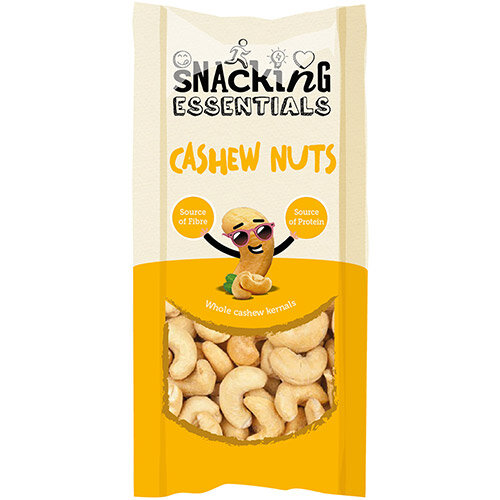 Snacking Essentials Cashew Nut Shot Packs 40g Ref 106140 Pack of 16