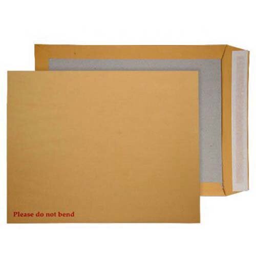 Blake Purely Packaging Board Backed Pocket Envelope 394x318mm Peel and Seal 120gsm Manilla (Pack 125)