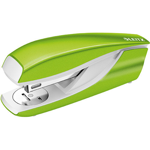 Leitz NeXXt WOW Stapler Half Strip Metal 30 sheet Green Ref 55021054