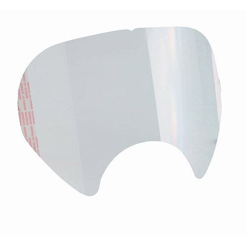 3M 6885 Peel Off Visor Covers White Pack 25 Hunt Office UK